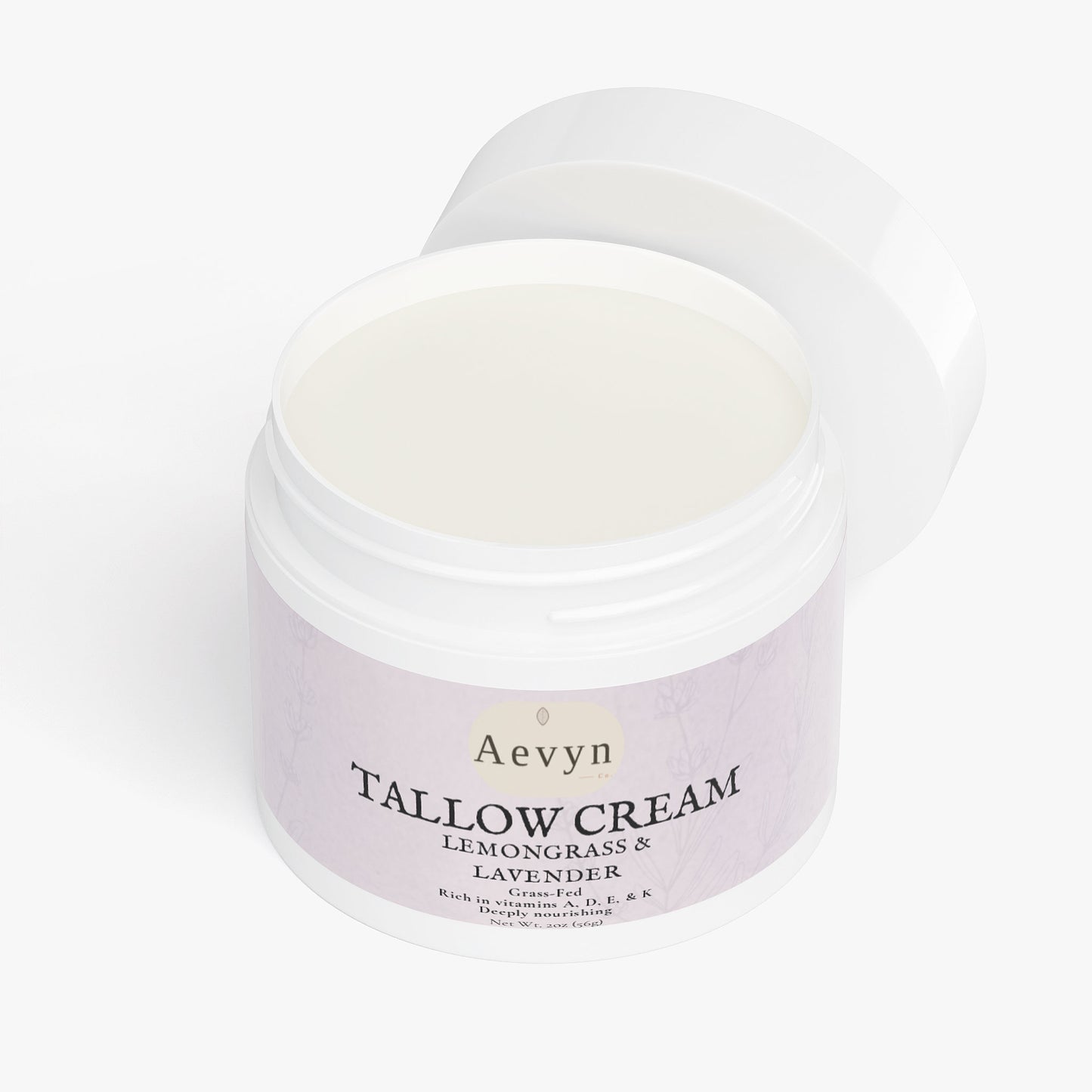 Tallow Cream Lemongrass & Lavender