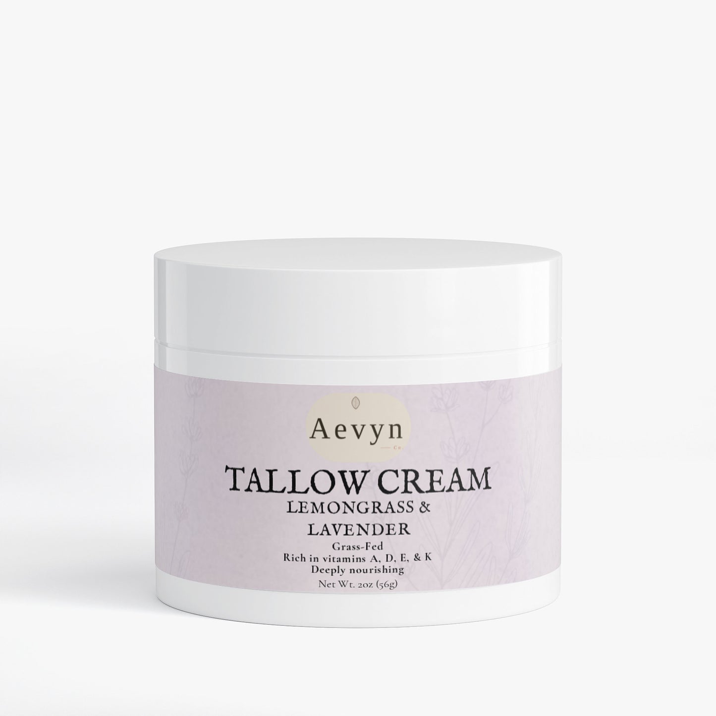 Tallow Cream Lemongrass & Lavender