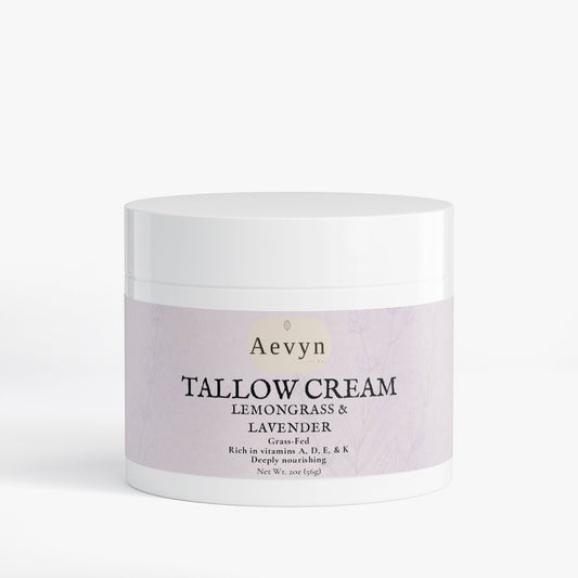 Tallow Cream Lemongrass & Lavender
