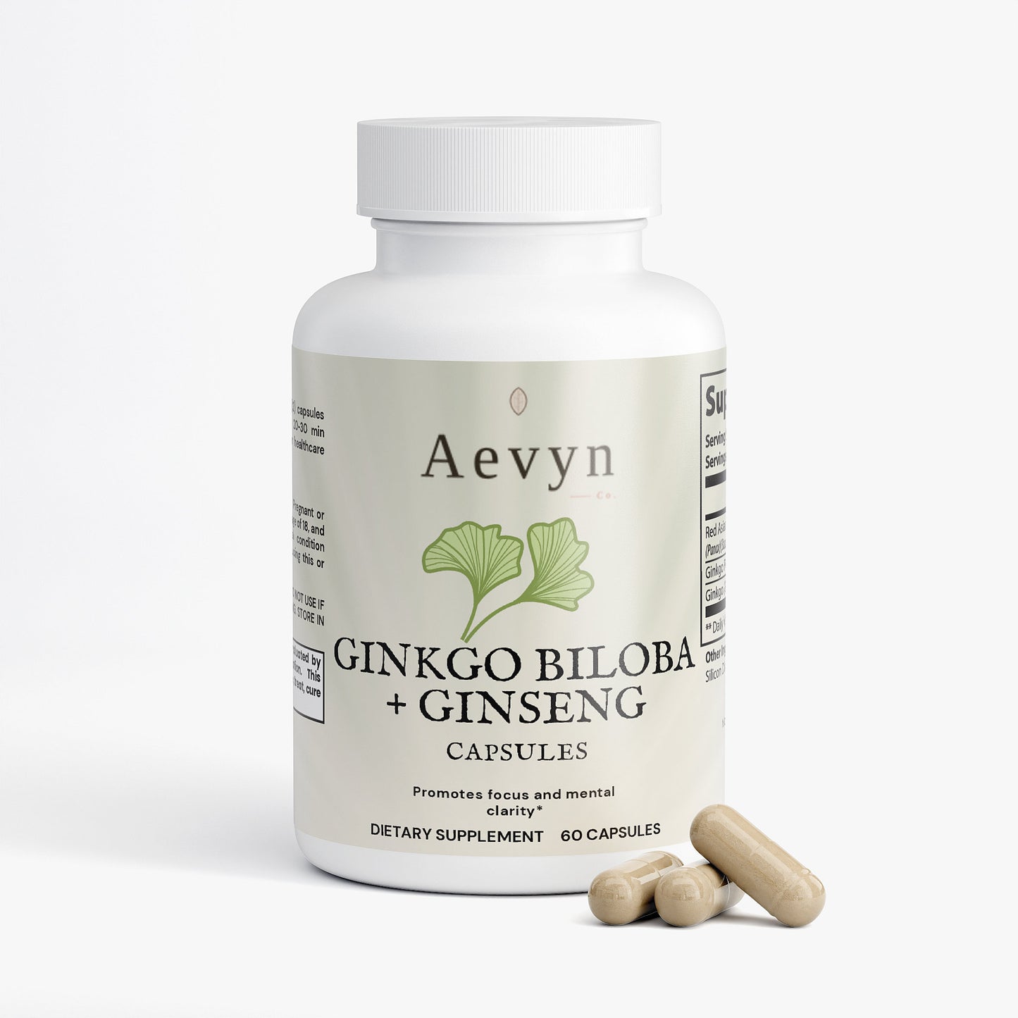 Ginkgo Biloba + Ginseng