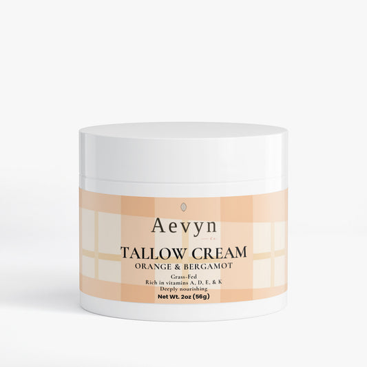 Tallow Cream Orange & Bergamot