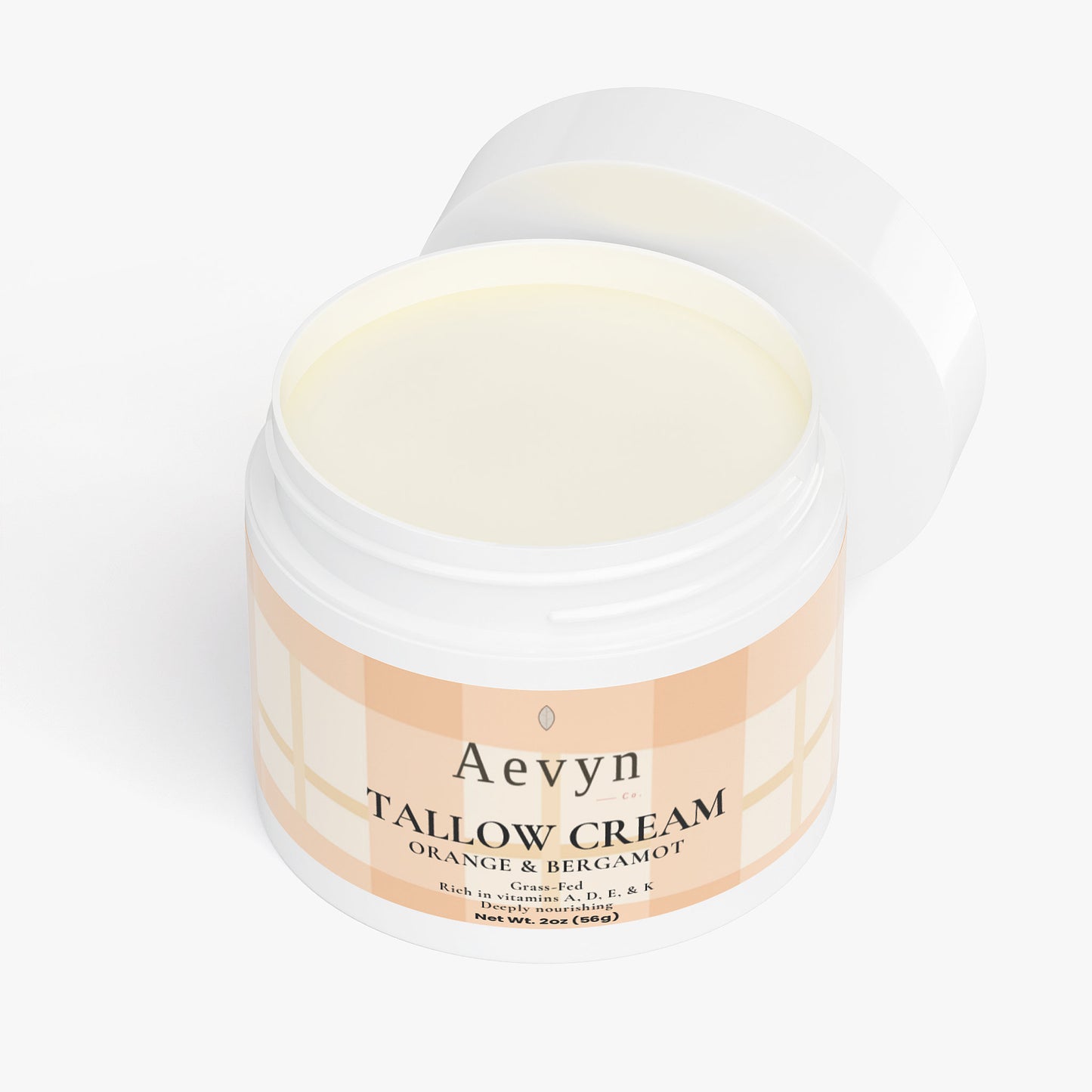 Tallow Cream Orange & Bergamot
