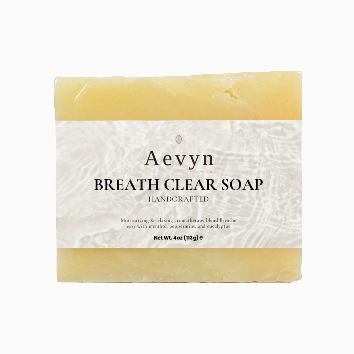 Breathe Clear Soap
