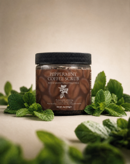 Peppermint Coffee Scrub